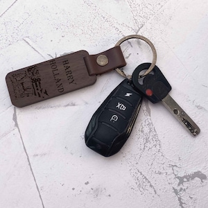 Personalized Wooden Keychain, Custom Wood Key chain, Coordinates key chain longitude latitude keychain, Best Gift