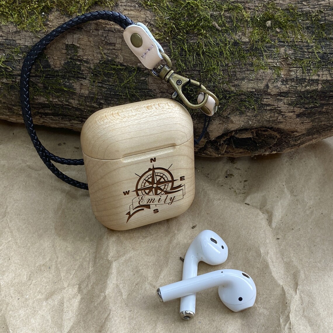 Personalized Wood AirPods 1and2 Pro Cases Engraving Etsy