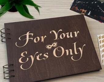 For Your Eyes Only Boudoir Photo Album, Anniversary Gifts For Men 85492 in  online supermarket