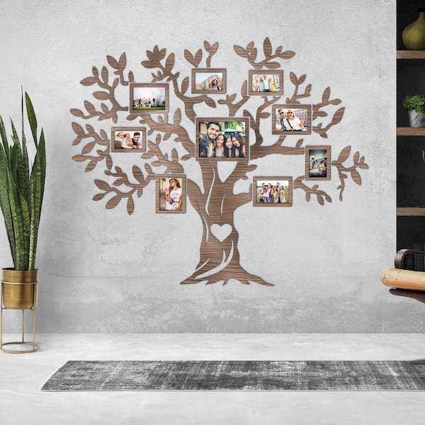 Family Tree Wall Hanging for Photos - Etsy
