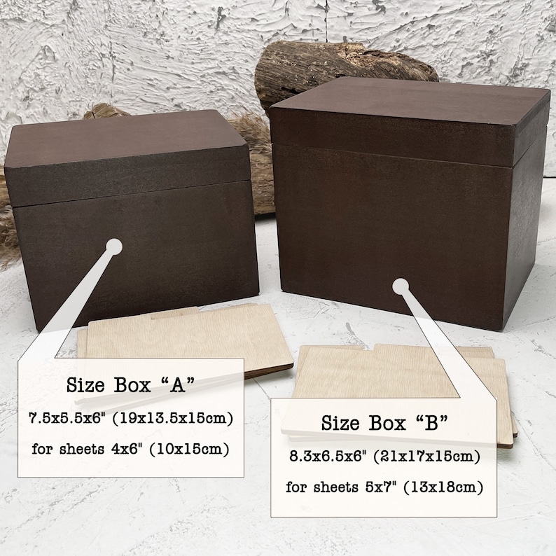 Wood Recipe Card Box - Custom Engraved Recipe Box With Dividers - Etsy