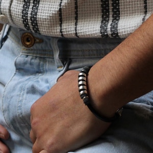 unique gifts for men , men leather bracelet, male cuff bracelet, mens jewelry, elegant bracelet men