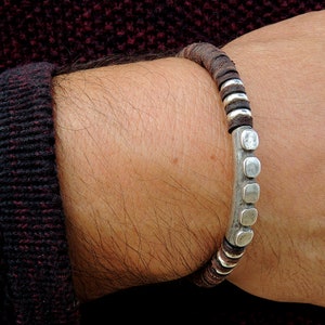 mens leather bracelet, men gifts, octopus bracelet,