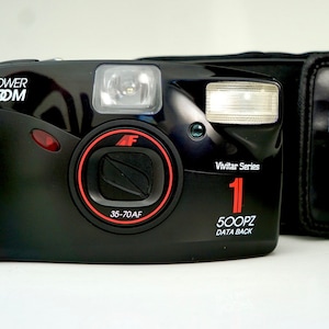 Leica Point and Shoot (Nope Better.. Vivitar Series 1 500PZ Data Back 35mm Premium Point Shoot Film Camera - Film Tested (Leica Z2X)