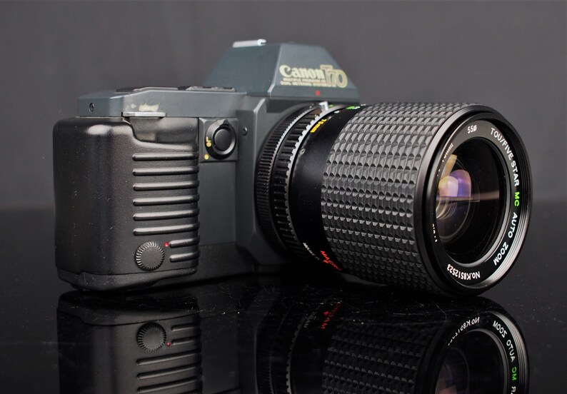 Canon T70 35mm SLR Film Camera Canon FL 3575mm F/3.54.8 Lens Etsy