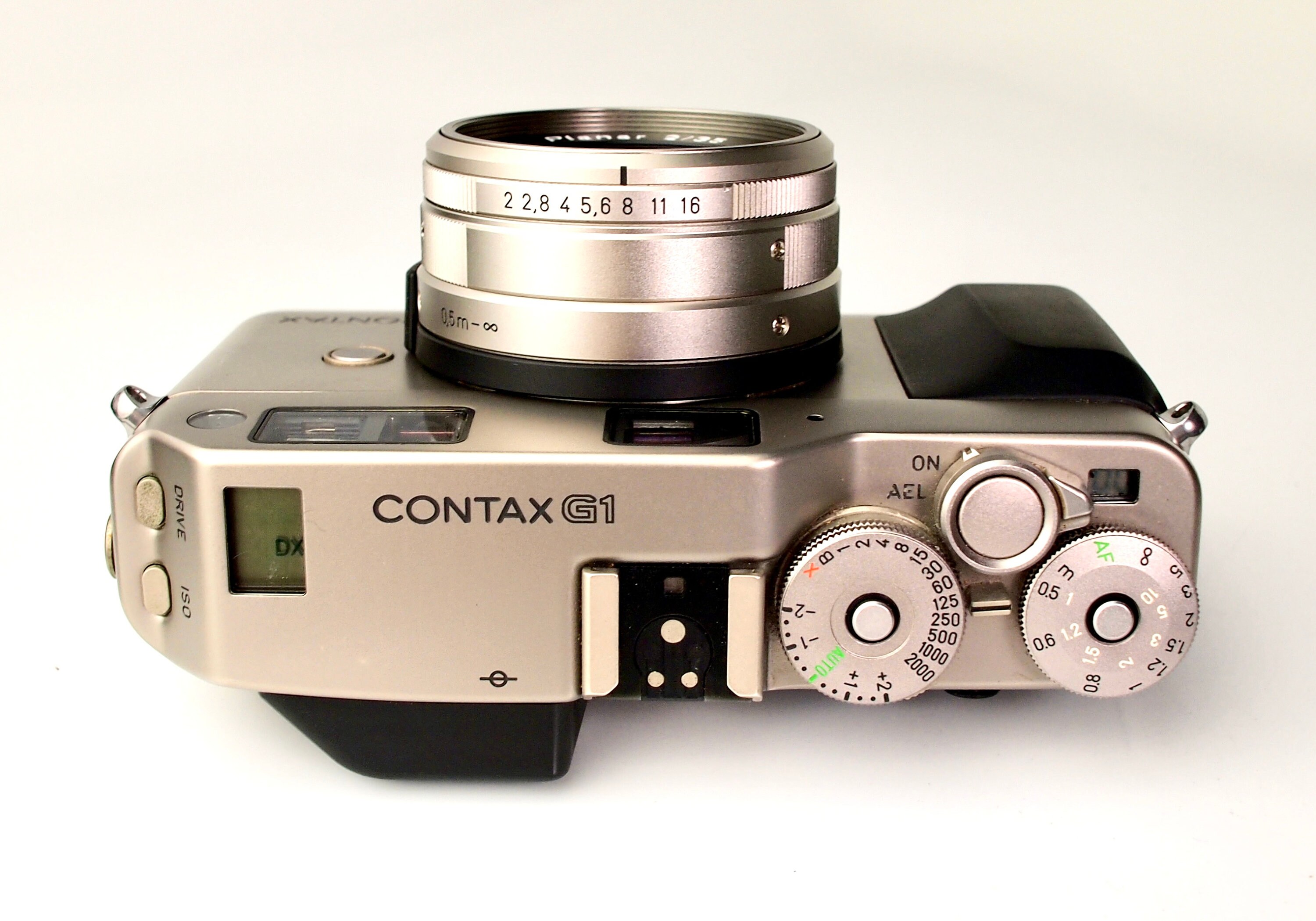 コンタックス Contax G1 レンジファインダー グリーンラベル 3081 Contax G1 Green Label + Carl Zeiss Planar T 35mm f/2 Lens — LensFayre