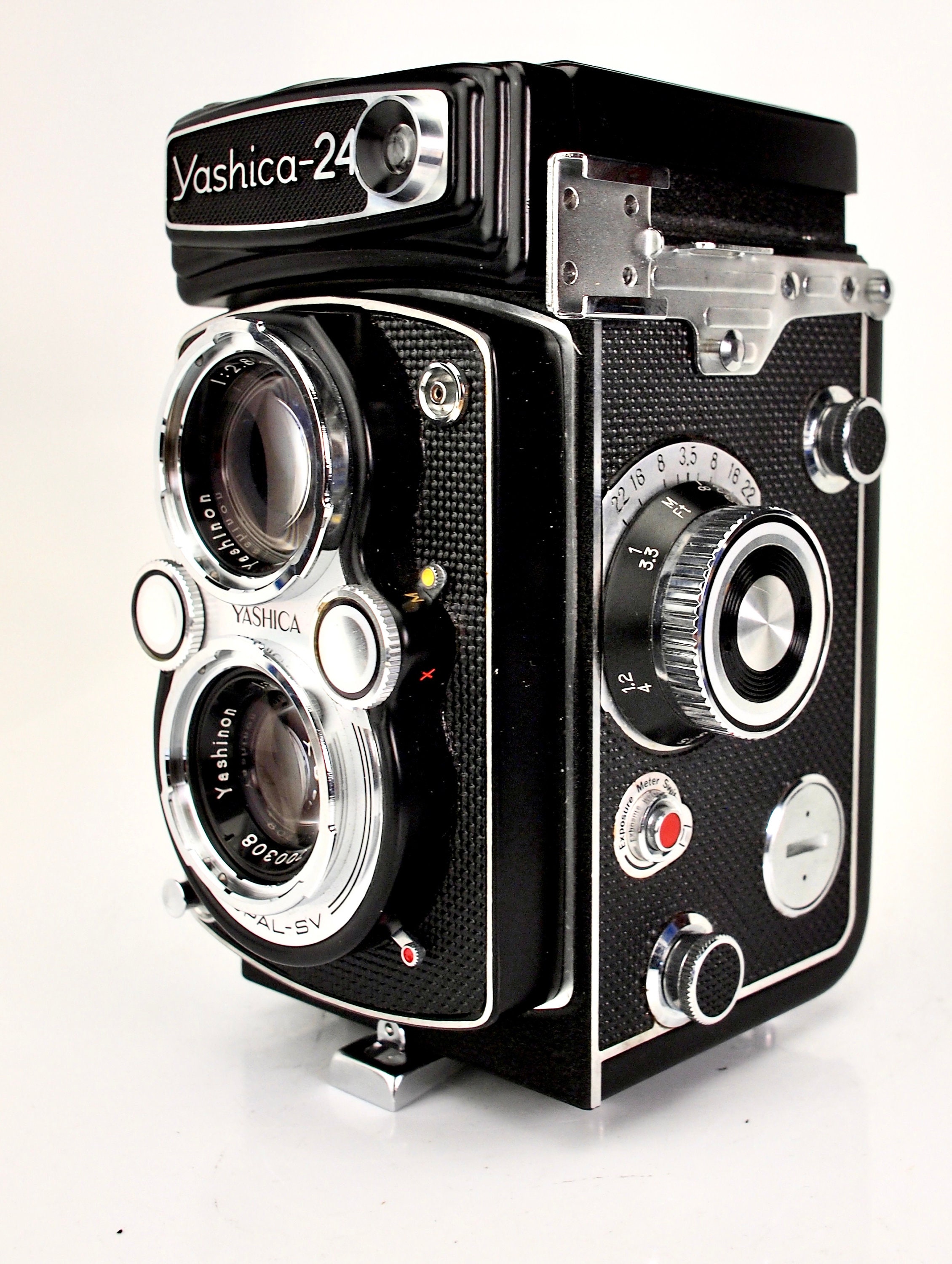 Yashica ヤシカ Yashica-44 f3.5 60㎜ 昭和レトロ☆きれいな外観