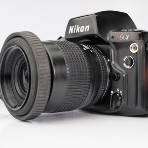 Nikon N90s Professional 35mm SLR Film Camera + Nikon AF 35-80mm Zoom lens + Nikon Pro Neck Strap - Film Tested Excellent Ready to Shoot