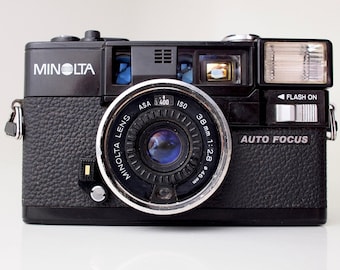 ミノルタ　Hi-Matic AF2-MD レトロカメラ フィルムカメラ】親父のカメラ「MINOLTA Hi-MATIC AF2-MD