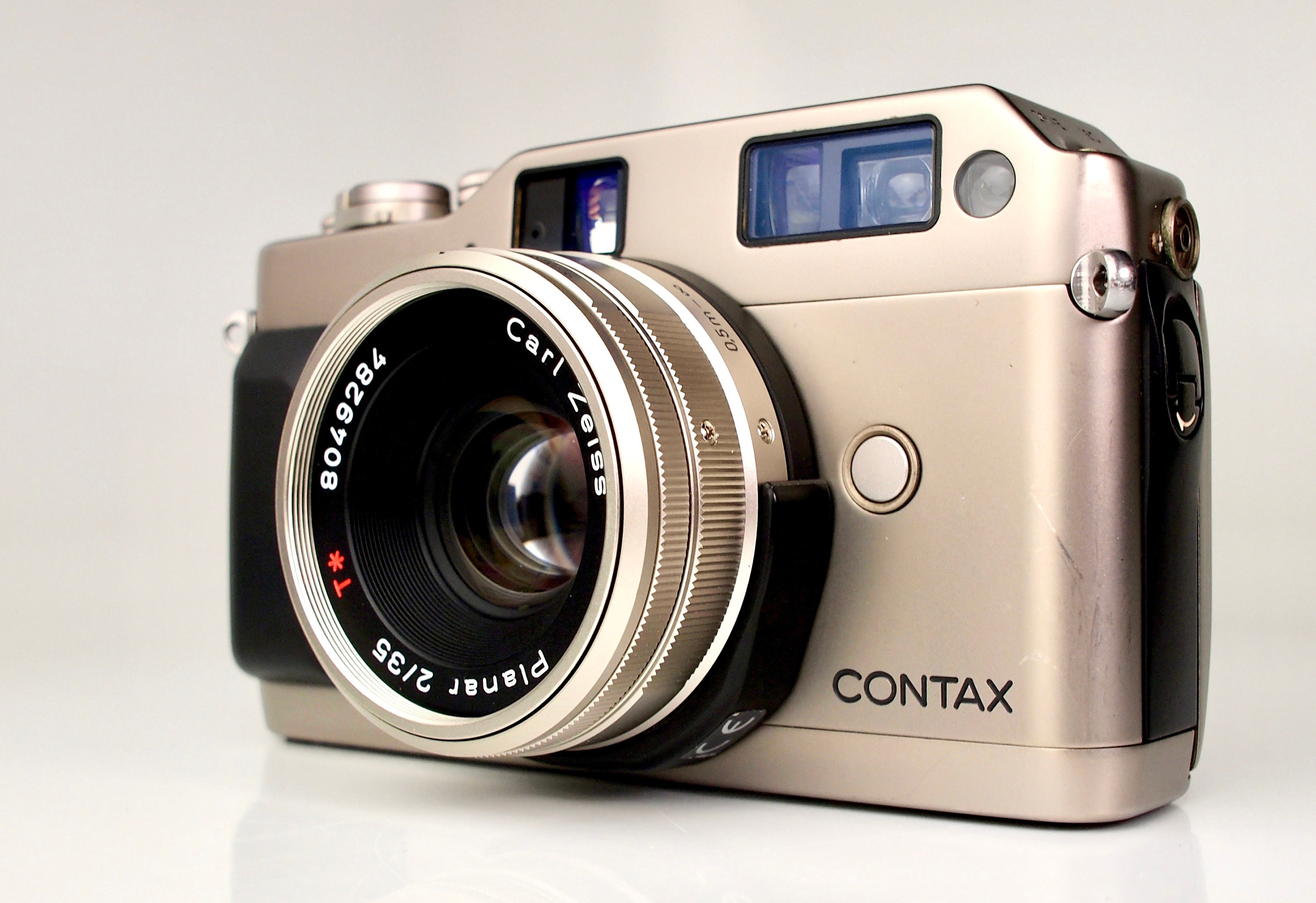 Contax G1 Titanium Green Label Premium Rangefinder Film Camera