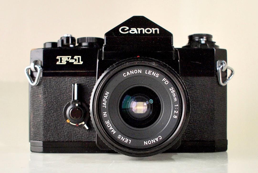 Canon F-1 A-1レンズ アルミケースセット
