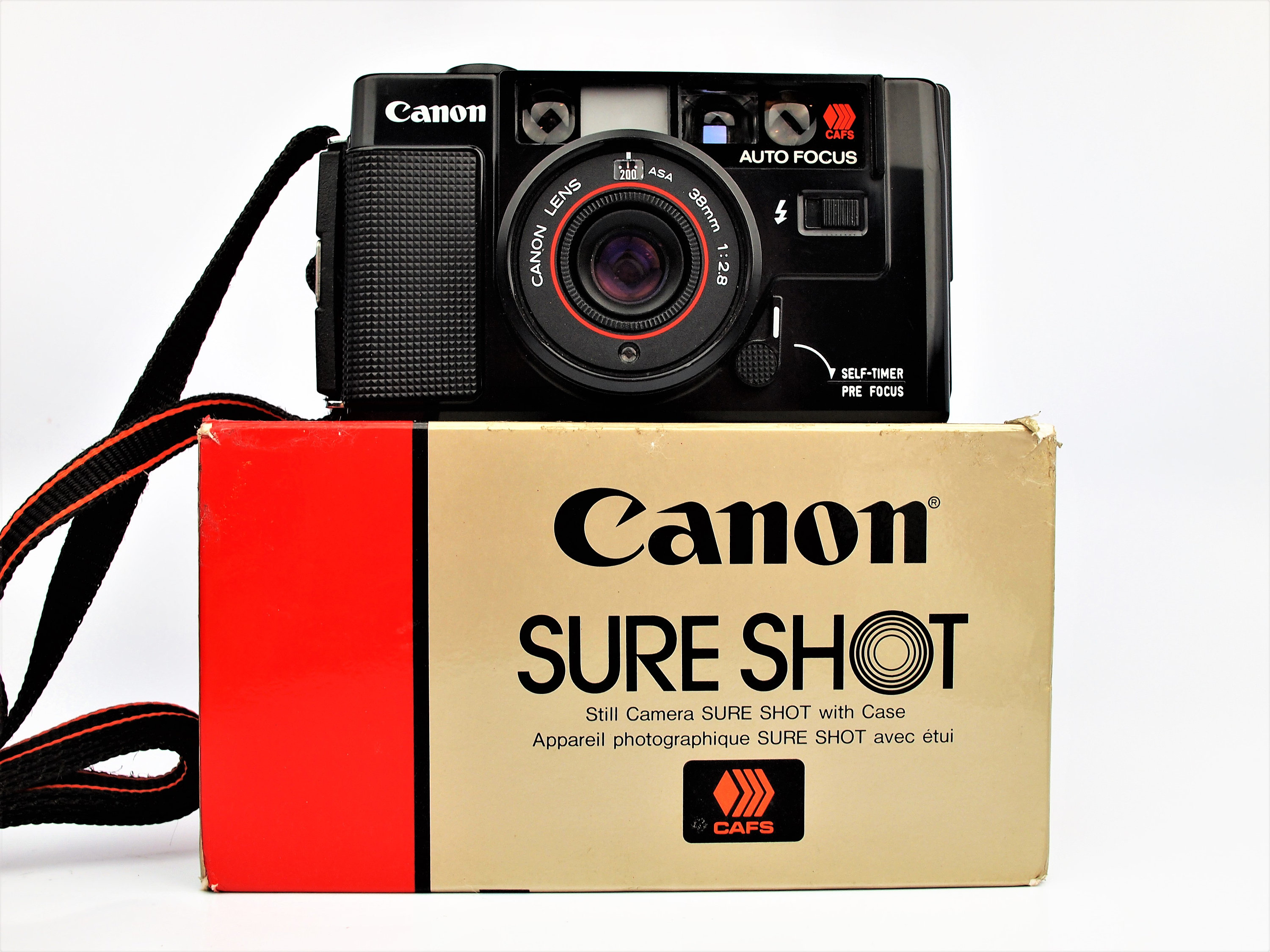 Canon Sure Shot Autoboy 38mm F/2.8 Lens AF35M Vintage Film