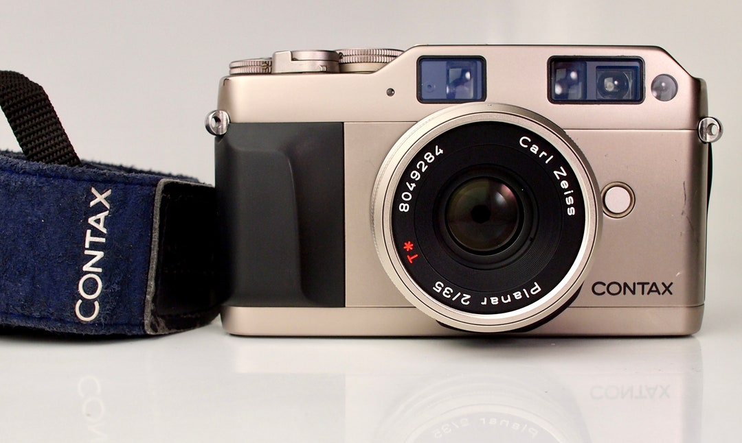 Contax G1 Titanium Green Label Premium Rangefinder Film Camera