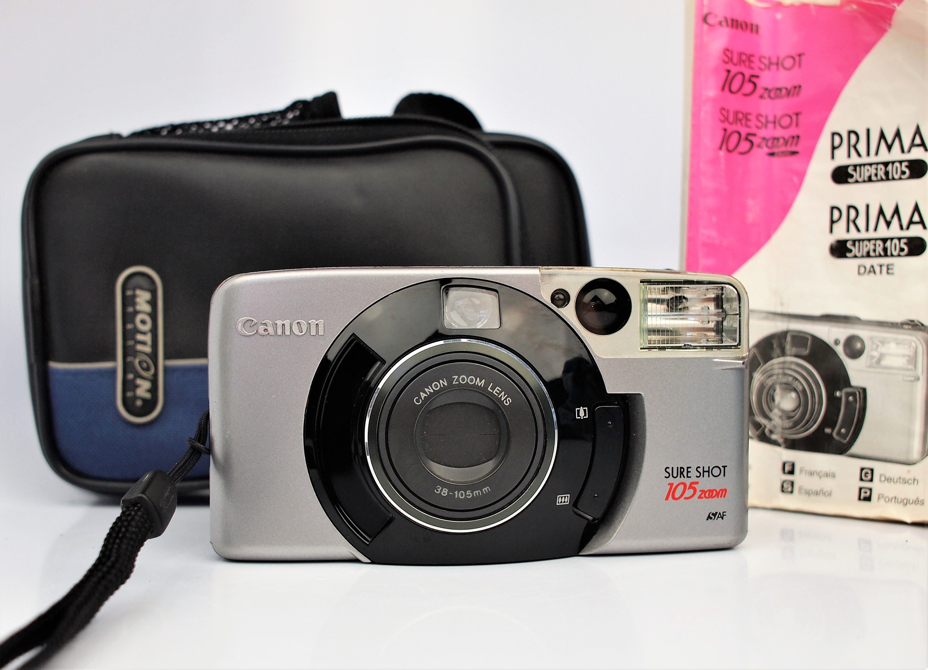 Canon Sure Shot Autoboy 105 Zoom AF 35mm Point Shoot Film Camera