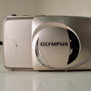 Olympus Stylus Epic Zoom 140  (MJU) All Weather Panorama 35mm Point and Shoot Film Camera + Wrist Strap + New Battery - Film Tested