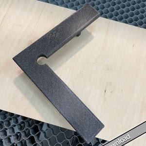 90 degree Workholding for Thunder Laser Honeycomb laser beds (DIY 3D Print)