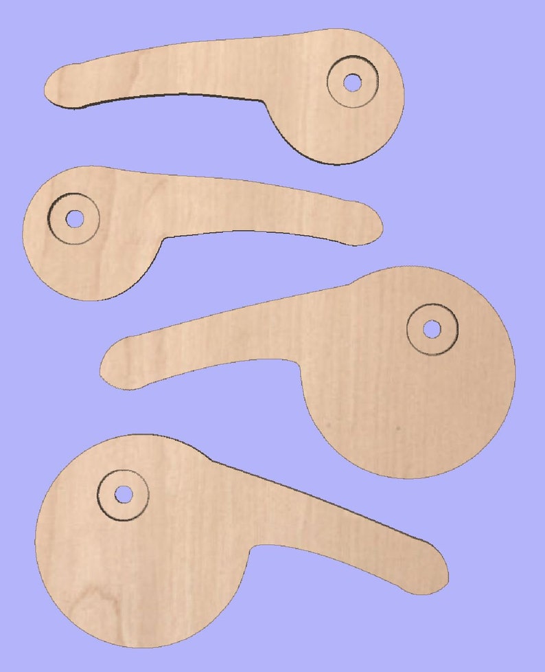 CNC Cam Lever Clamps digital CNC Plan Etsy Norway