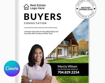 Buyers Presentation Design Template For Real Estate Agents Brokers - Minimalist Design