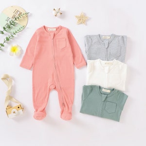 Tiny Alpaca | Organic Cotton Newborn Sleepsuit  | 0-2 Years | Gender Neutral | Baby Clothes | Baby Shower Gift |