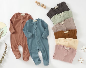 Tiny Alpaca Organic Cotton Newborn Sleepsuit 0-2 Years