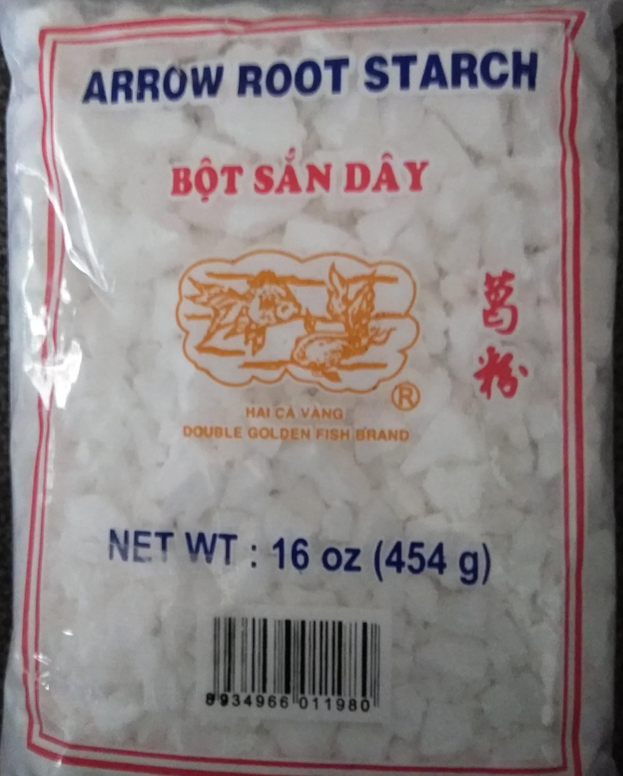 Double Golden Fish Arrowroot/Bot San Day 16oz.