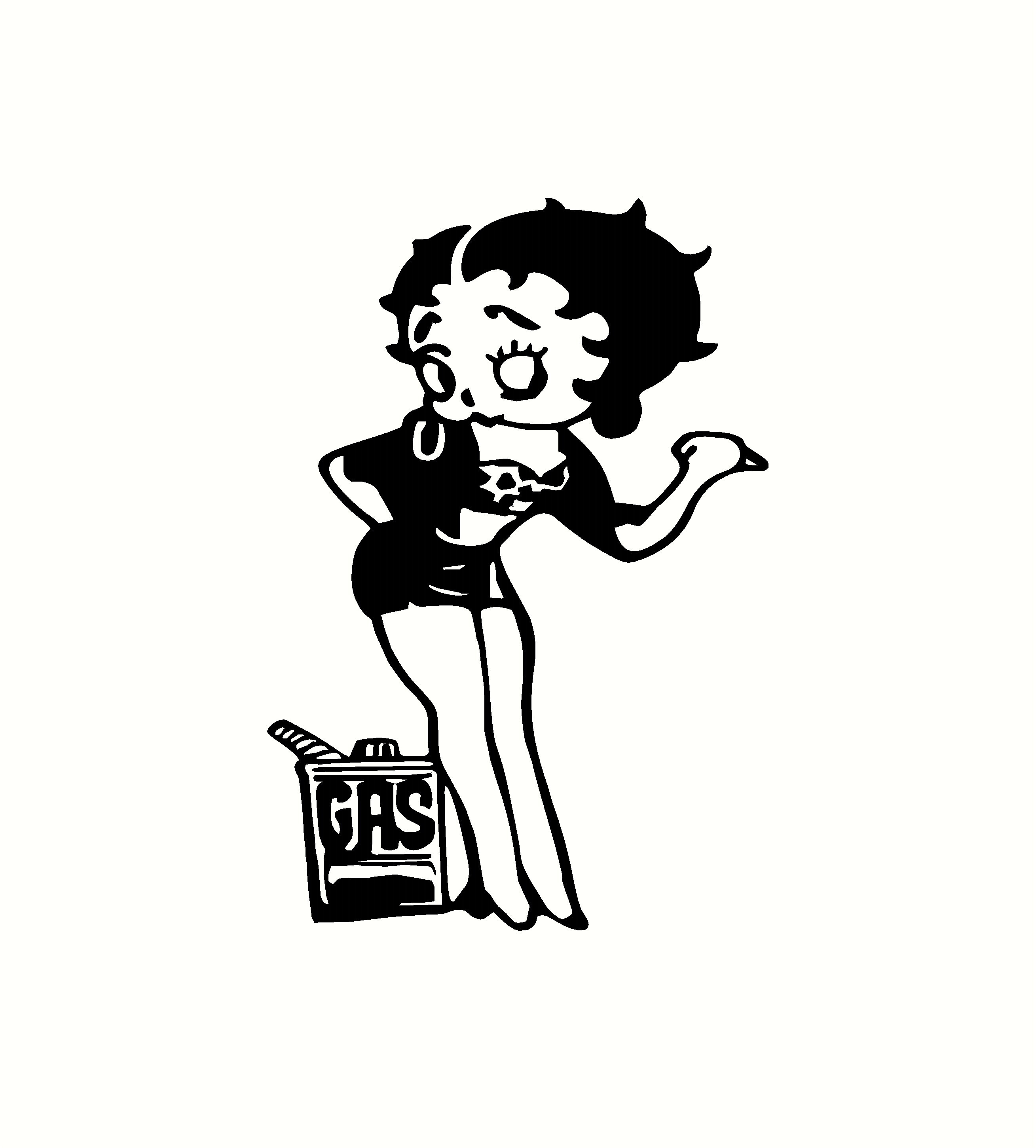 Black Betty Car or Truck Name Window Vinyl Decal Sticker