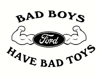 BAD BOYS ステッカー Amazon.com - Bad Boy - Pack of 4 - StickerVinyl Waterproof Sticker