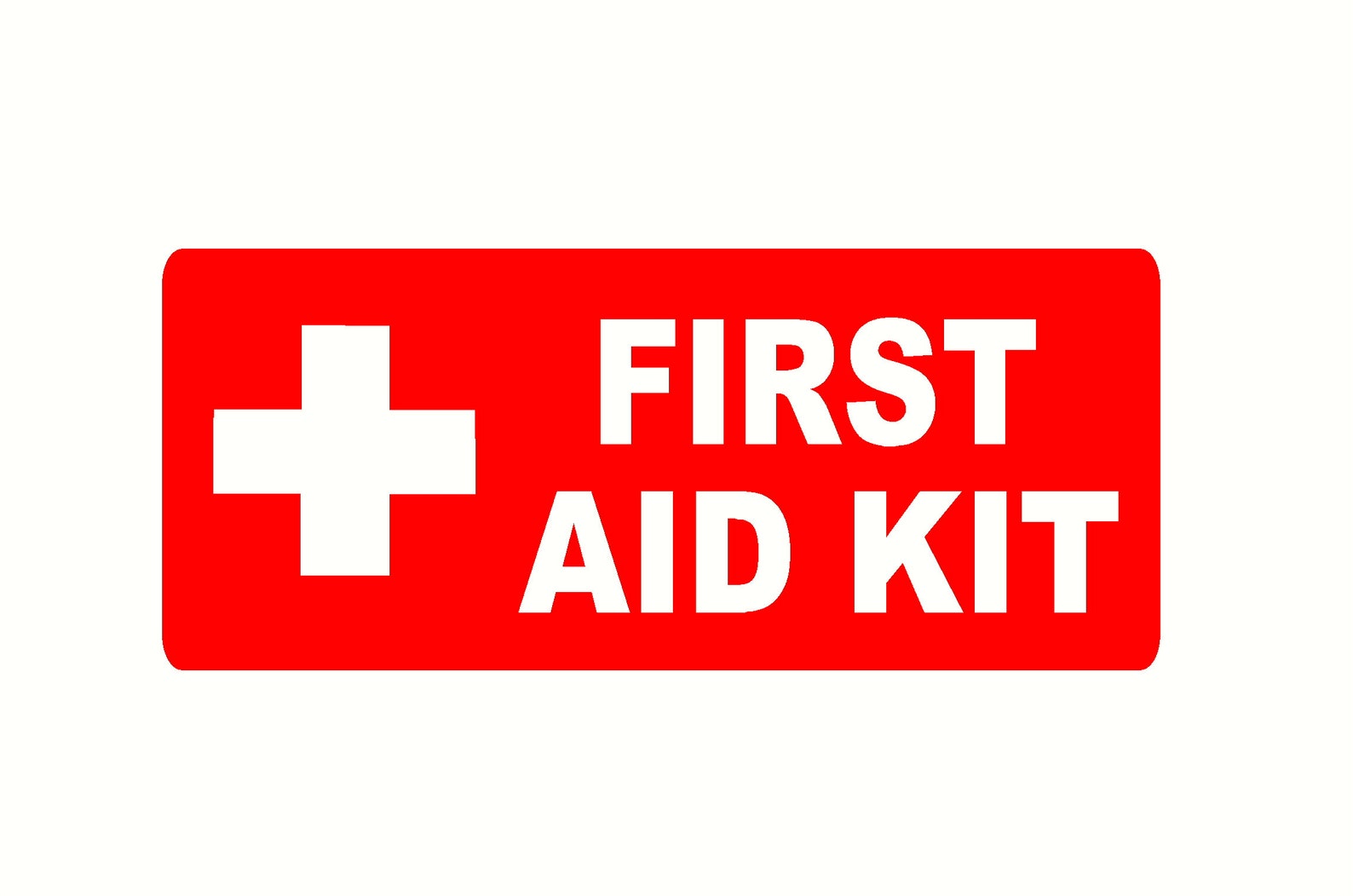 First Aid Kit Decal Sticker Vinyl Decal 5.5