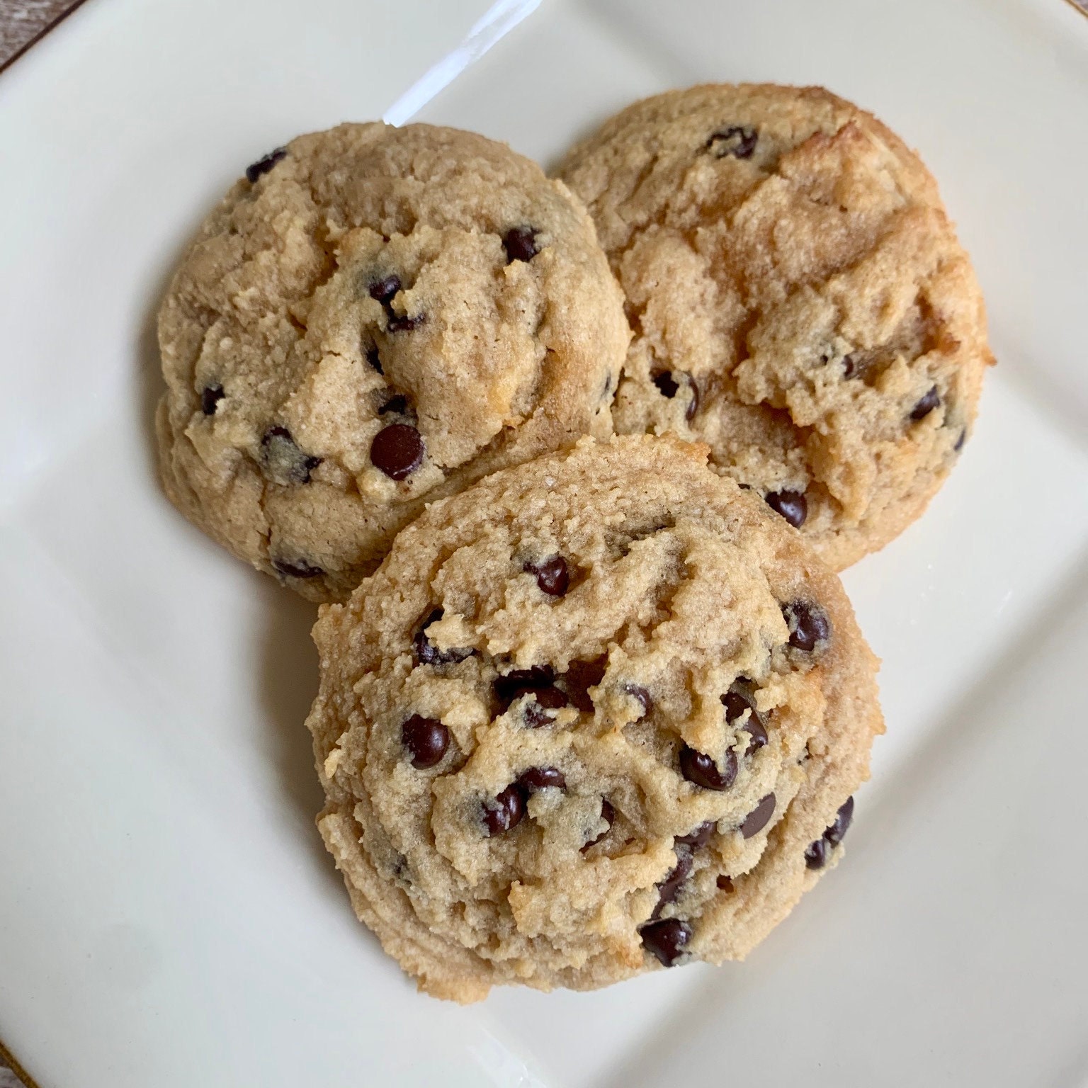Keto Chewy Chocolate Chip Cookies Etsy