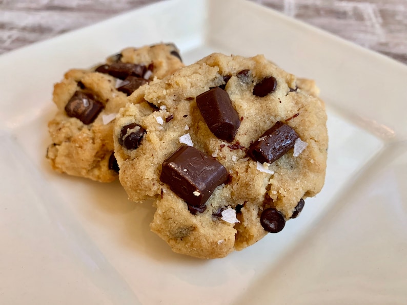 Keto Salted Caramel Chocolate Chip Cookies Keto Cookies by Carolina Keto Bakery image 3