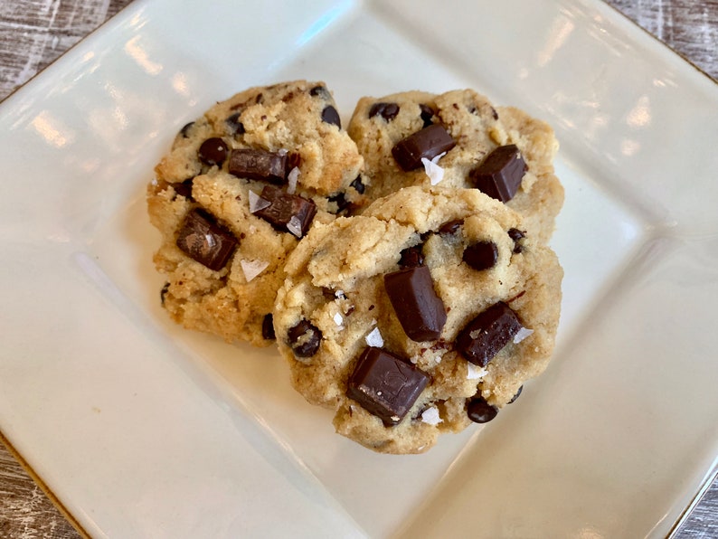 Keto Salted Caramel Chocolate Chip Cookies Keto Cookies by Carolina Keto Bakery image 2