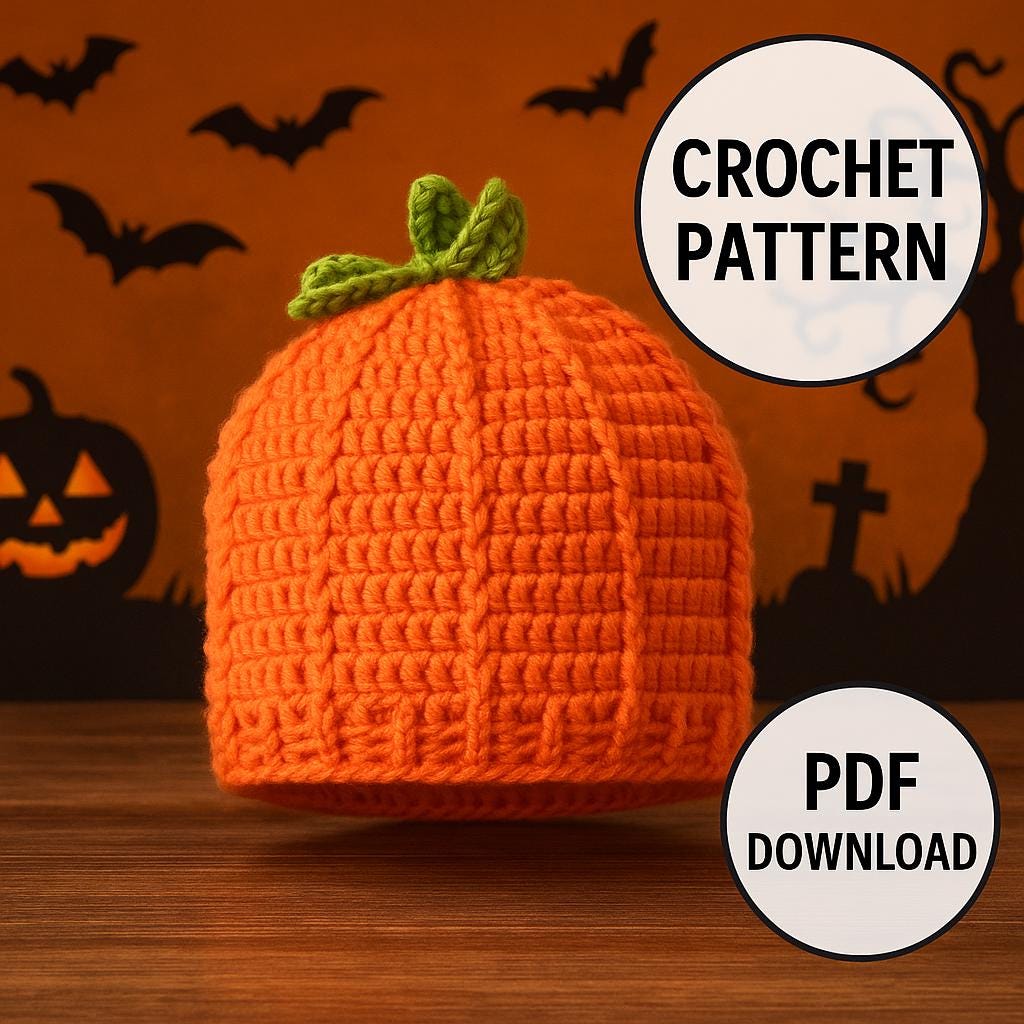 39 Baby Hat Crochet Patterns for Sweet Handmade Gifts and Everyday Warmth 27 Crochet Pumpkin Baby Hat Pattern: Newborn to Toddler Sizes