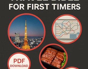 Guía de viaje de Tokio: Itinerario de 5 días y consejos gastronómicos (Descarga digital en PDF)