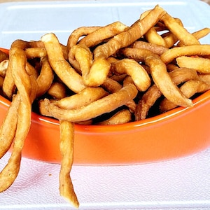 Chinchin Chin Chin Nigerian Snack Wedding Snack Birthday Fried Dough Snack African Caribbean West Indies Crunchy Mildly Sweet Snack Food