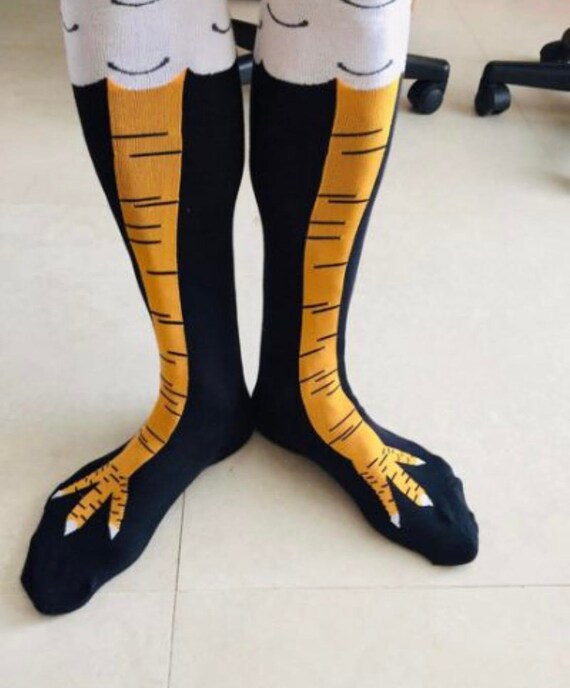 Bok Bok Chicken Socks Etsy