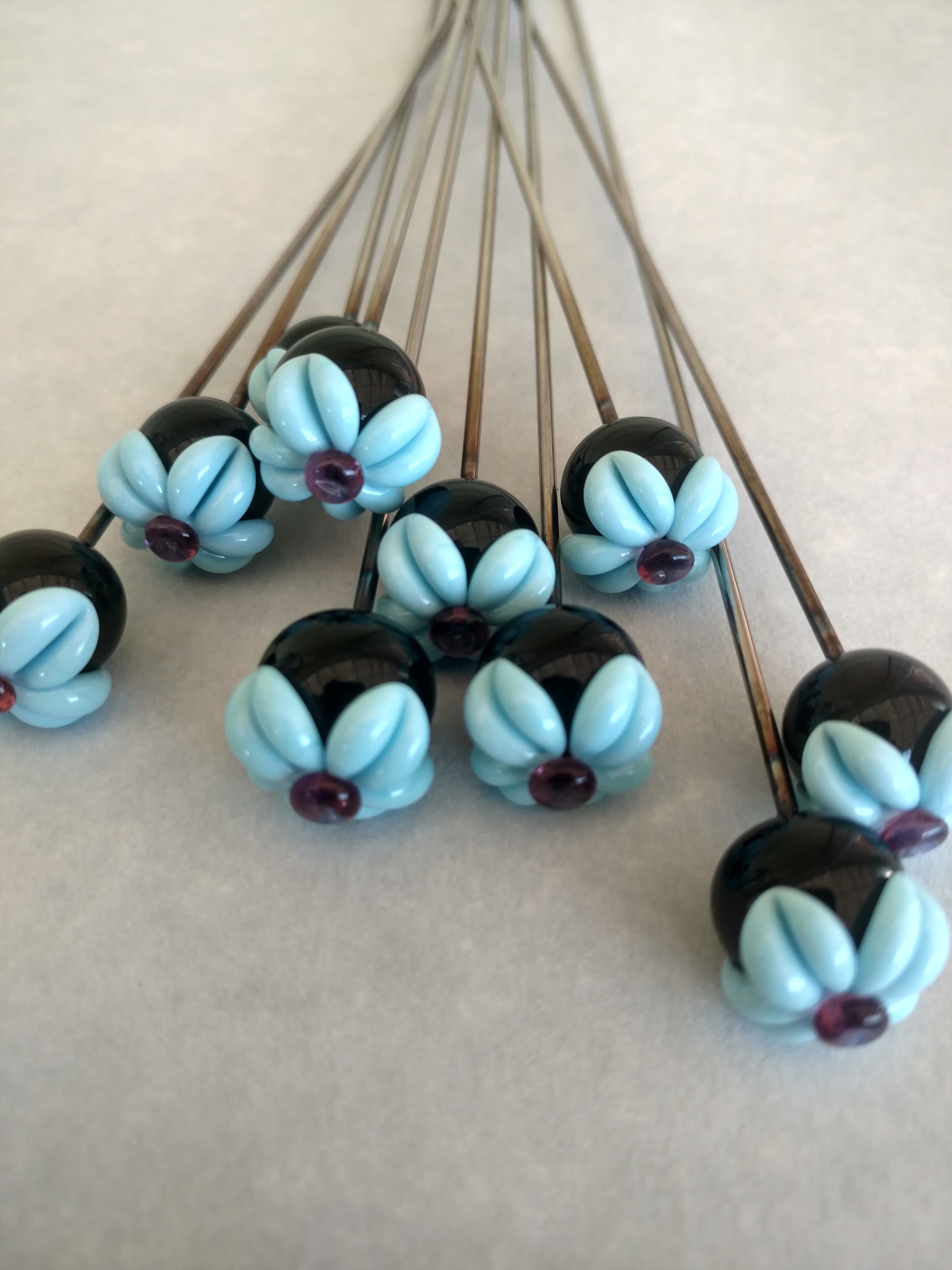 Glass Pipe Poker FLOWER Pokeysglass Pipe Cleaner Pokey Tool Etsy