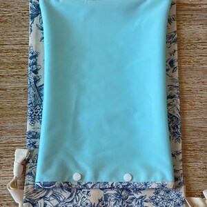 Bolsa de pan o granel toile de Jouy 3 tamaños y 2 colores con bolsa interior opcional imagen 8