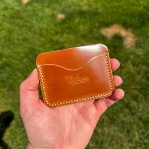Shell Cordovan Minimalist Wallet