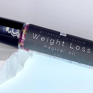 減量用クリスタルマジカルインテンションオイル | すぐに使えるロールオン | チャージド＆スペルバウンド - 肌に塗るだけ | これまでで最も強力