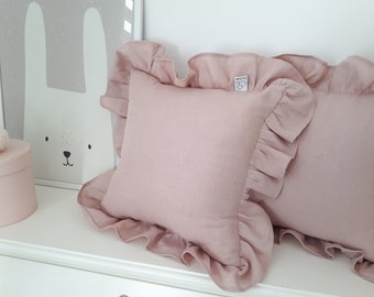 Linge oreiller linge coussin décor à la maison pour les enfants Oreiller Cadeau Décoration Kid Oreiller Dusty Pink Pillow