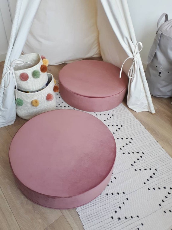 Floor discount pillow pouf