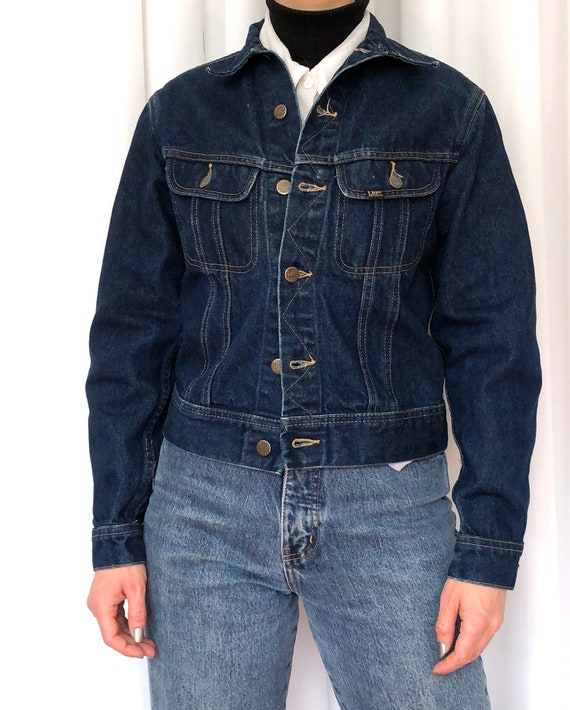 Vintage Lee Rider 220 - J Denim Jacket, Small Wom… - image 4