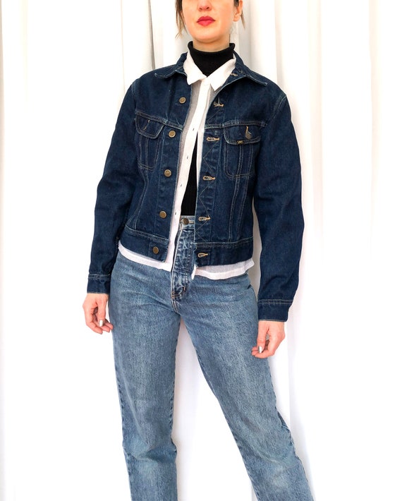 Vintage Lee Rider 220 - J Denim Jacket, Small Wom… - image 6