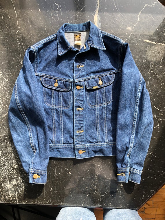 Vintage Lee Rider 220 - J Denim Jacket, Small Wom… - image 10