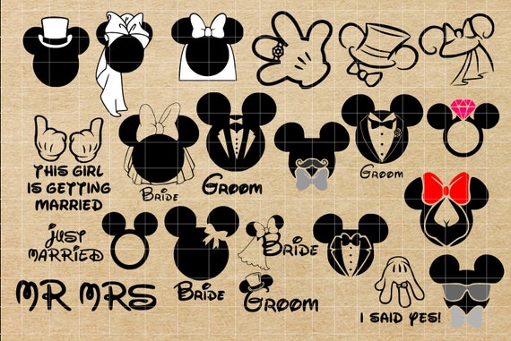 Free Free 186 Cricut Disney Wedding Svg SVG PNG EPS DXF File