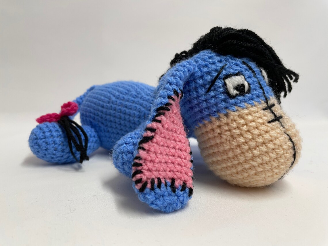 Donkey Plushie Toy Etsy