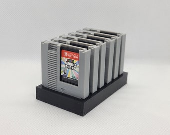 Retro Style Nintendo Switch Game Display