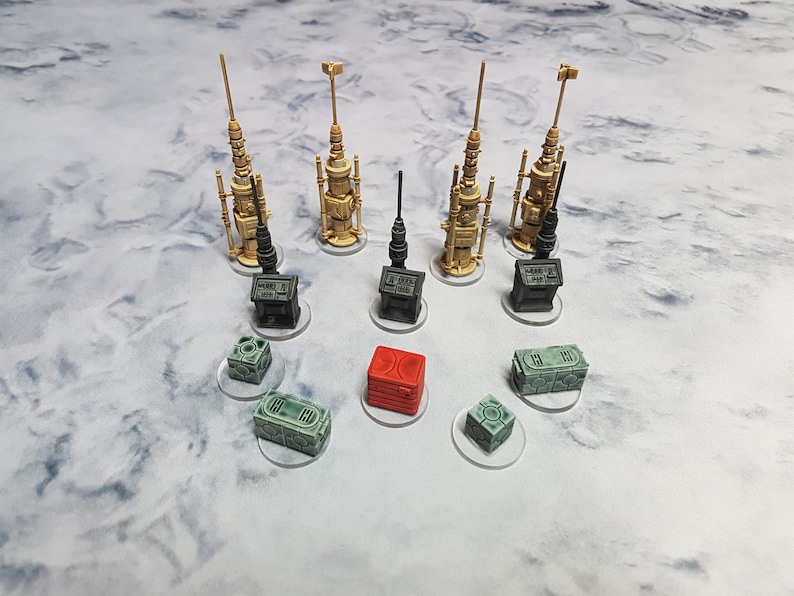 SW Legion Compatible Clear Bases Set of 12 image 2