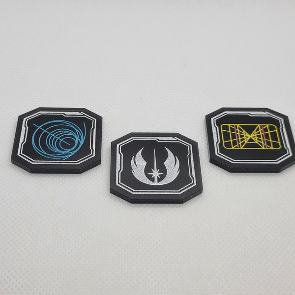 SW Unlimited Compatible Initiative and Twin Suns Tokens