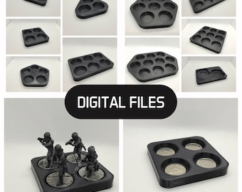 Star Wars Legion Compatible Squad Holders - Digital STL Files